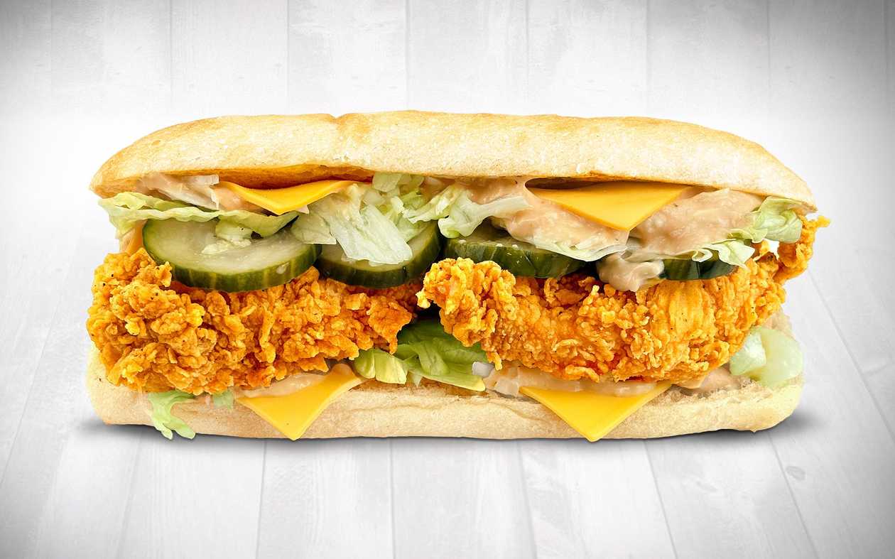 Ciabatta with chicken