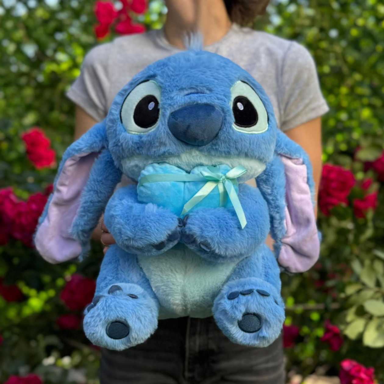 Soft plush toy Stitch blue (39cm)