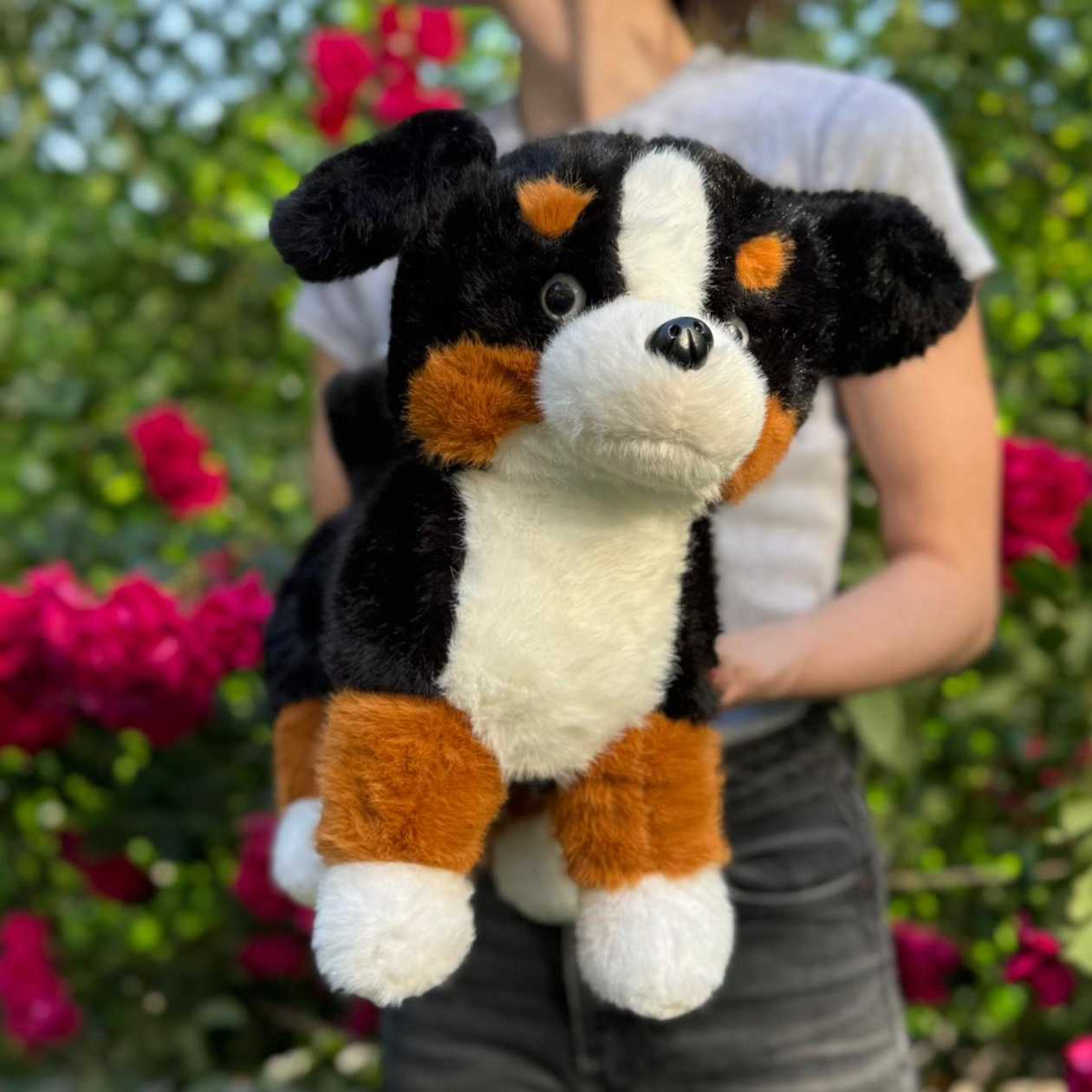 Soft plush toy dog (35*30cm)
