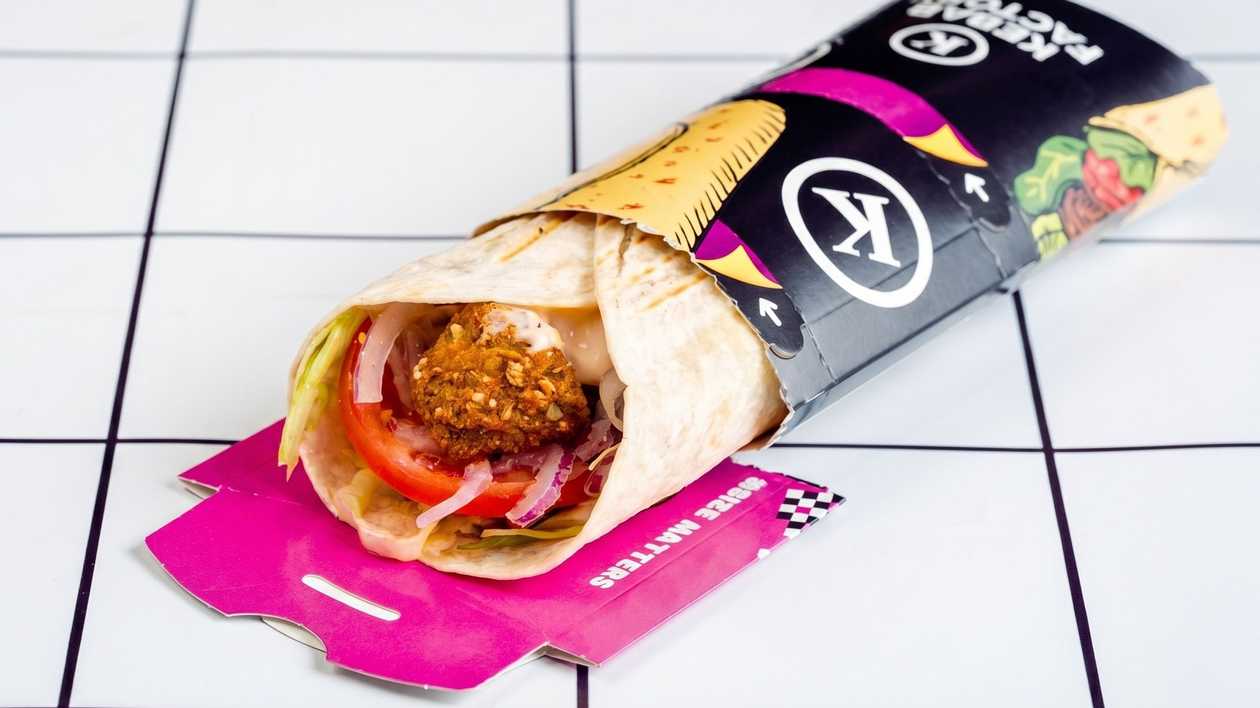 Falafel kebabs (v)