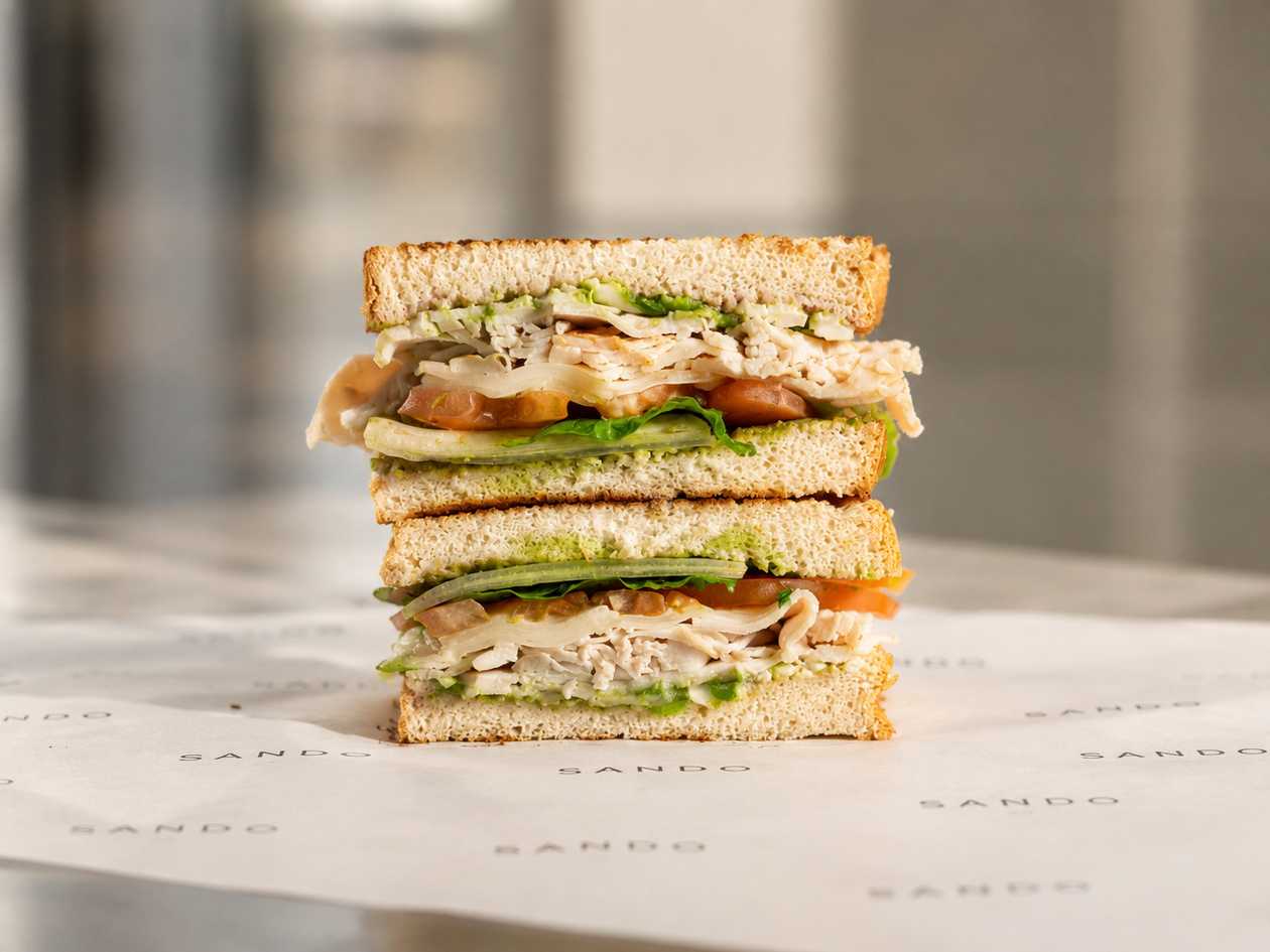 Turkey Pesto Toasty