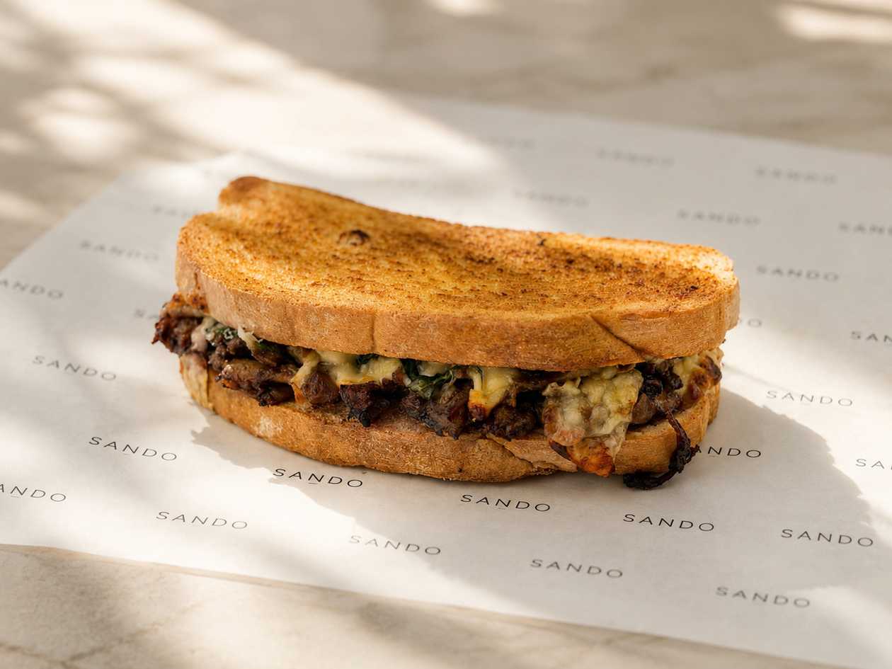 Mushroom & Swiss Melt Toasty