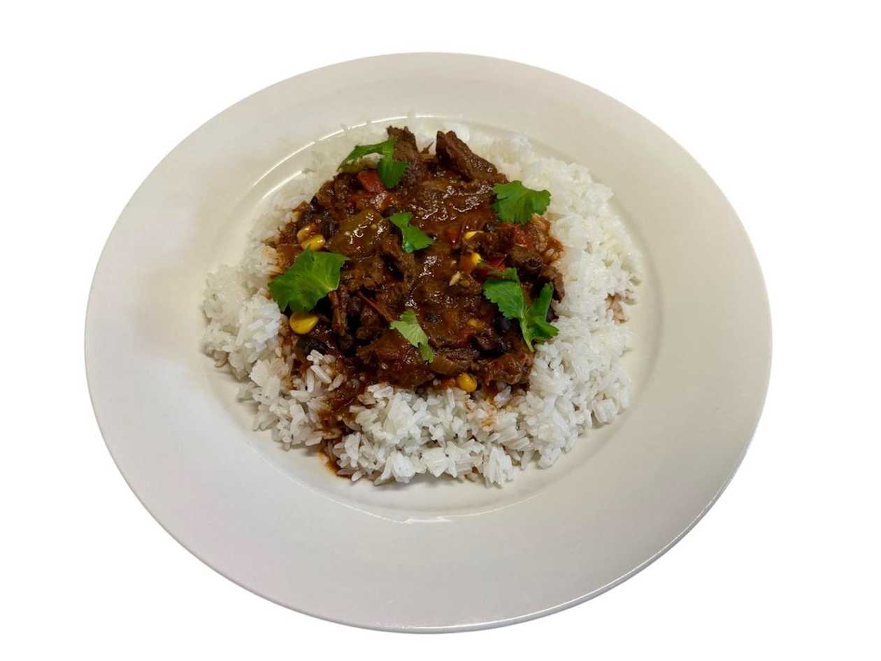Chilli con carne s hovězím masem