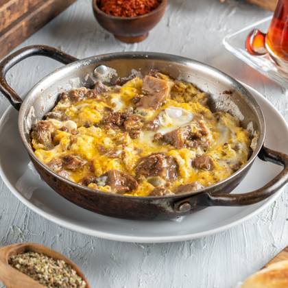 Meat Omelette