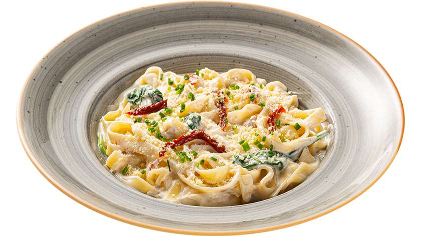 Pasta with ricotta cheese
