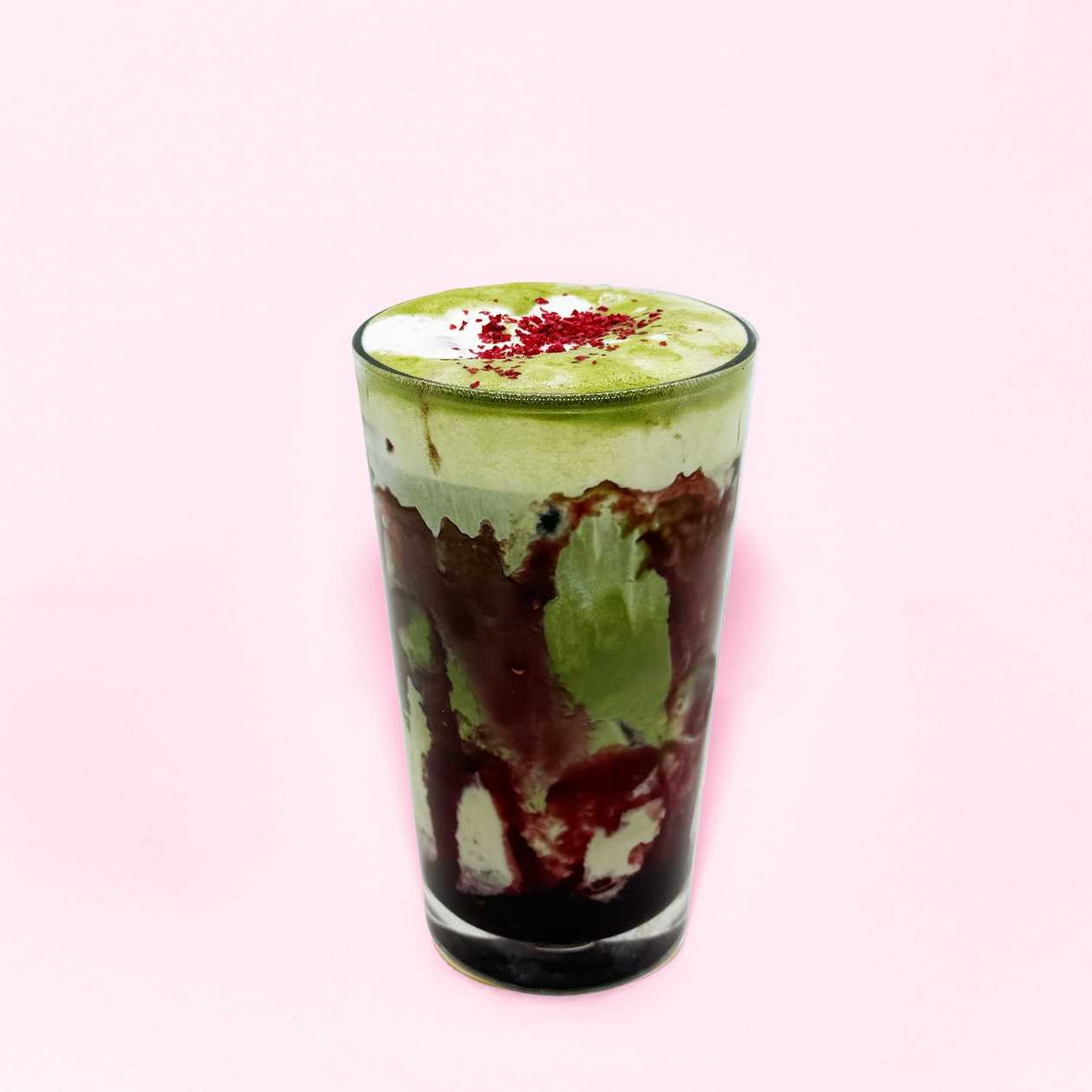 Raspberry Matcha