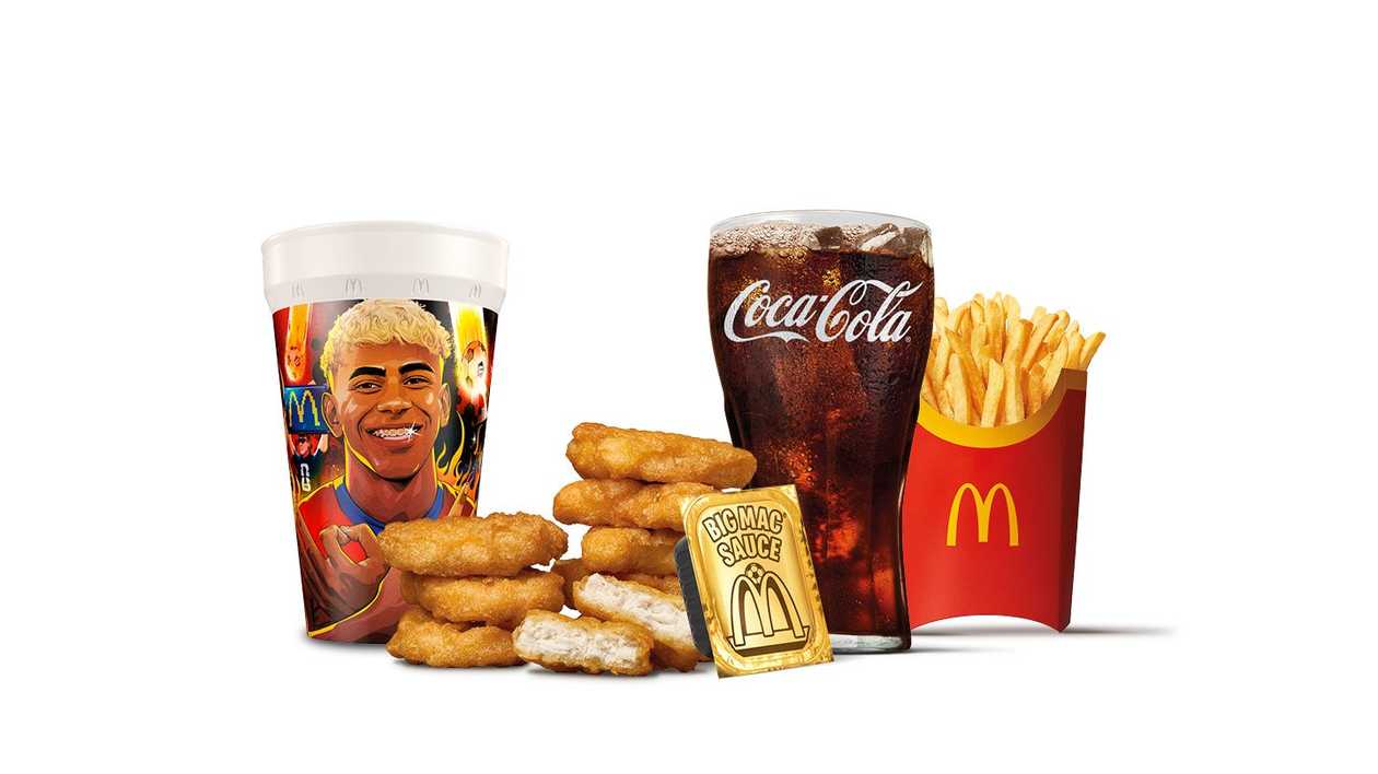 Chicken McNuggets 9 ks FIFA World Cup Meal