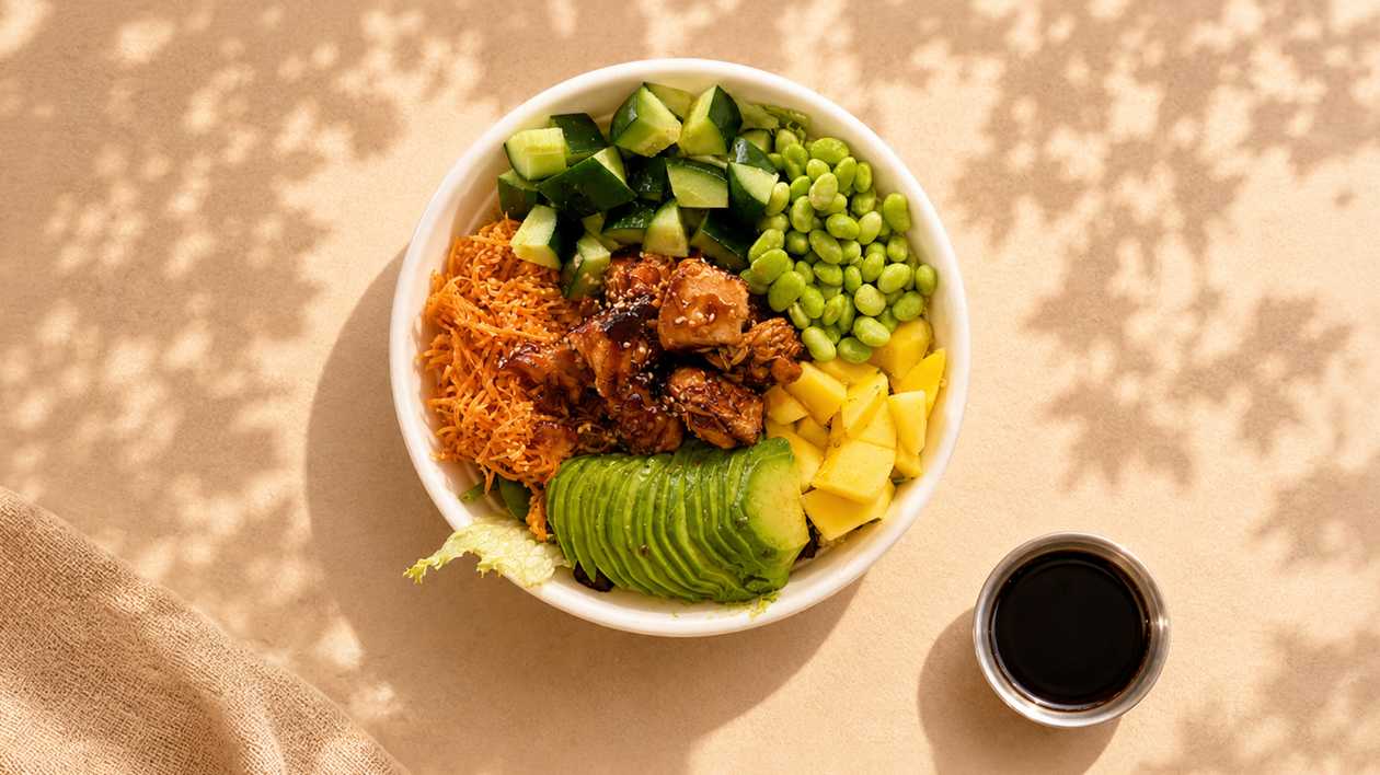 Salmon Teriyaki Bowl