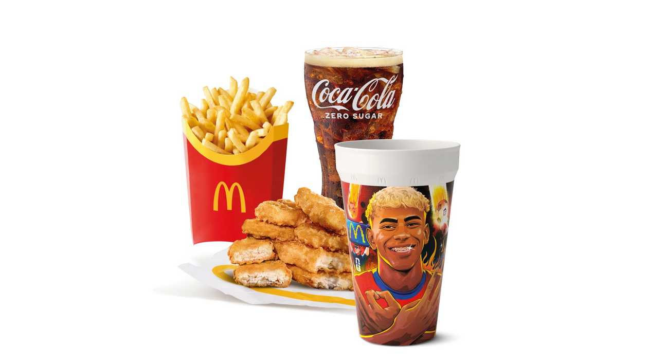 Jalgpalli MM-i Chicken McNuggets™ 9 tk eine