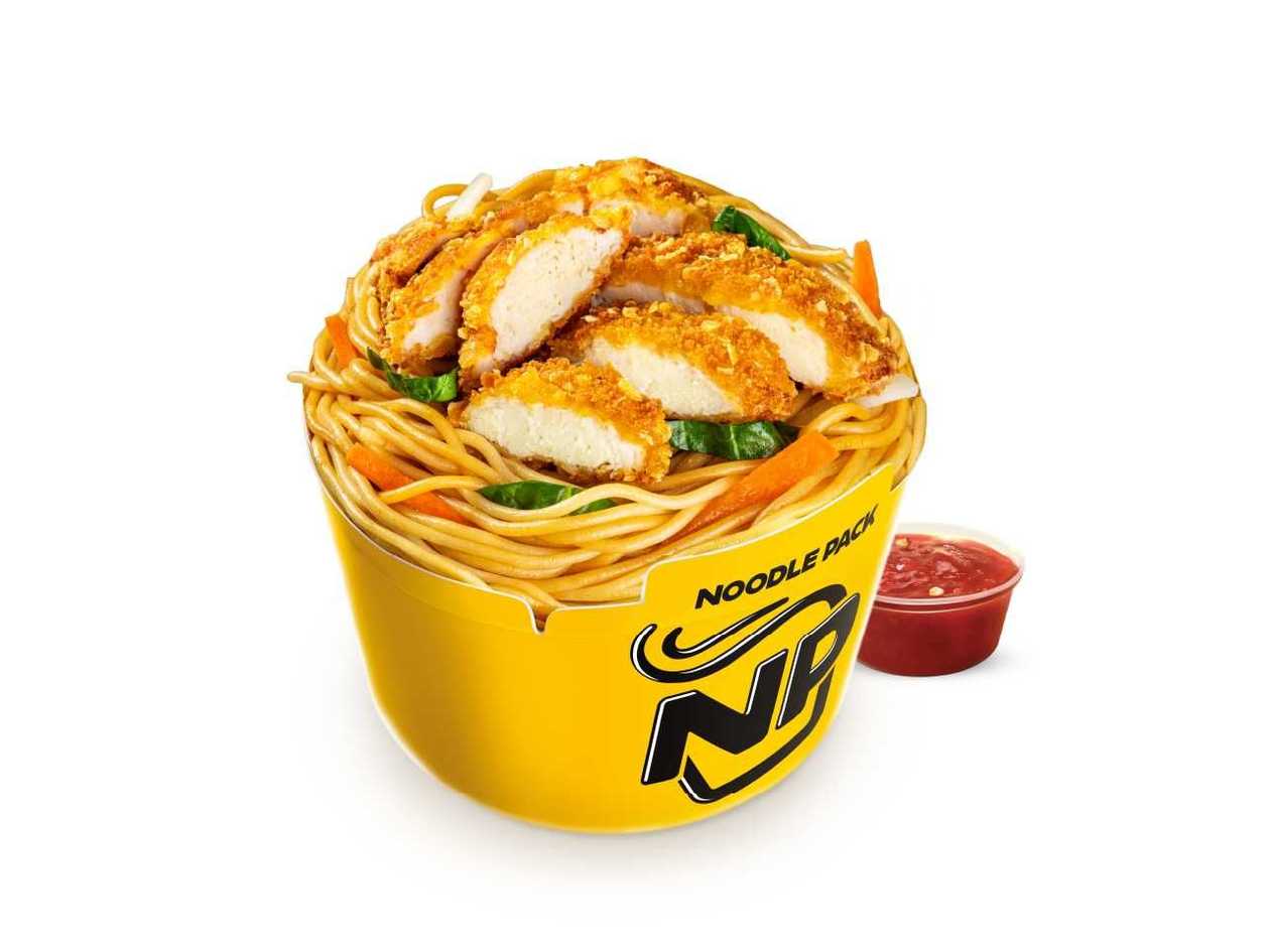 (NOU) Noodle Pack Șnițel Crocant