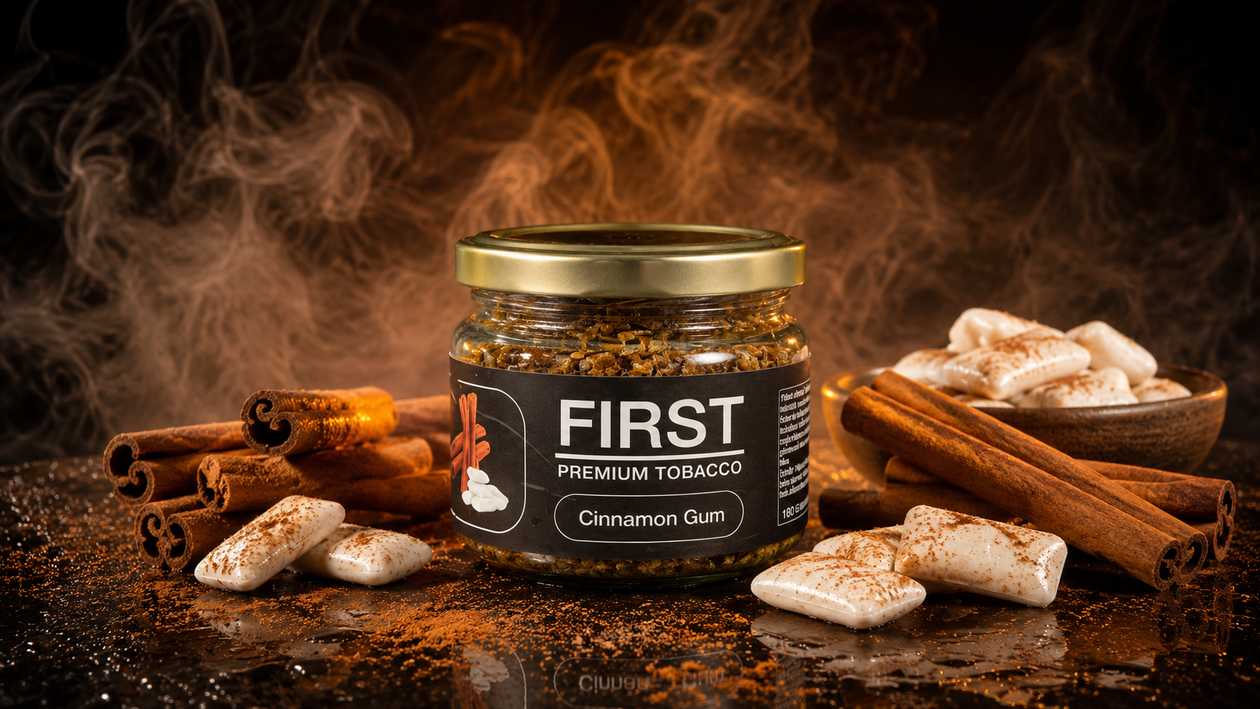 FİRST Tütün 250qr Cinnamon Gum (Darçın Saqqız)