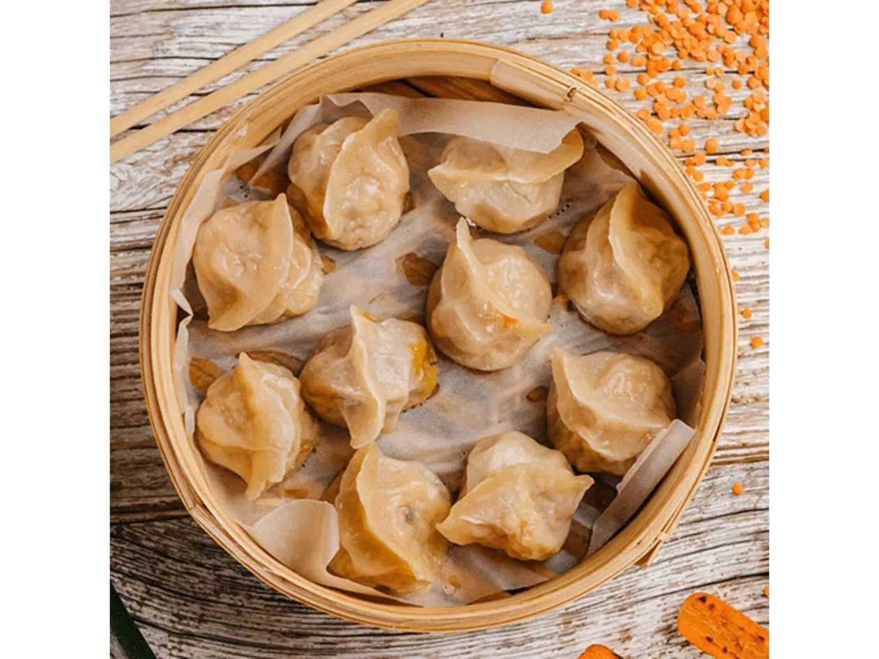 Pierogi z Soczewicą, Cukinią oraz Marchewką