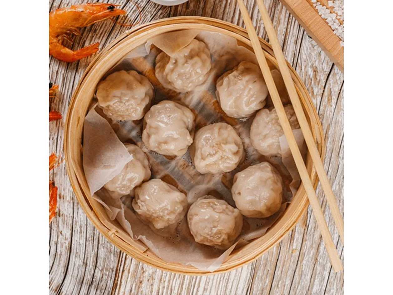 Pierogi z Wieprzowiną i Krewetkami