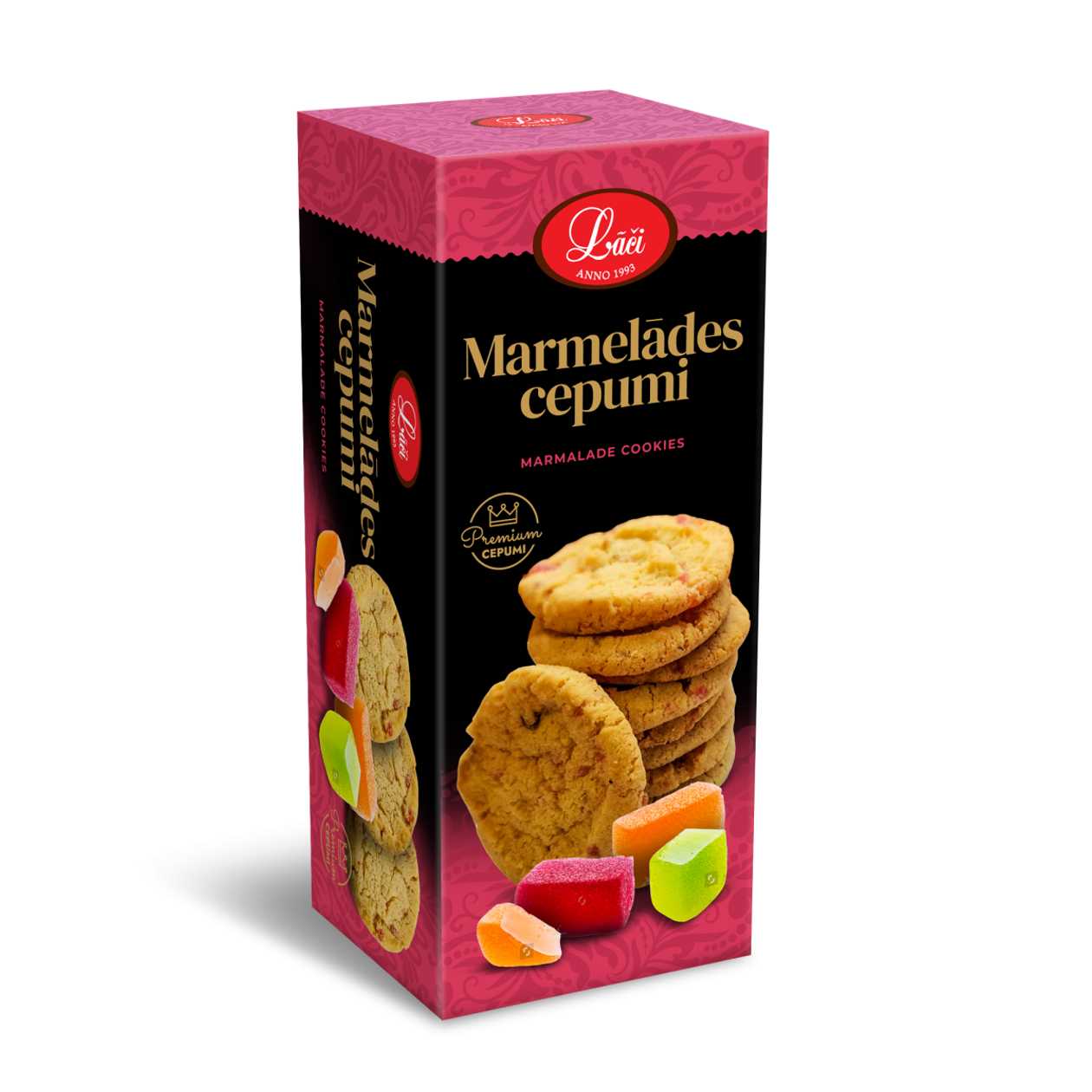 Marmelādes konfekšu cepumi, 160g