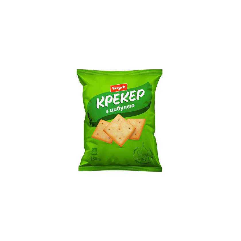 Krakers Yarych o smaku cebulki 180g