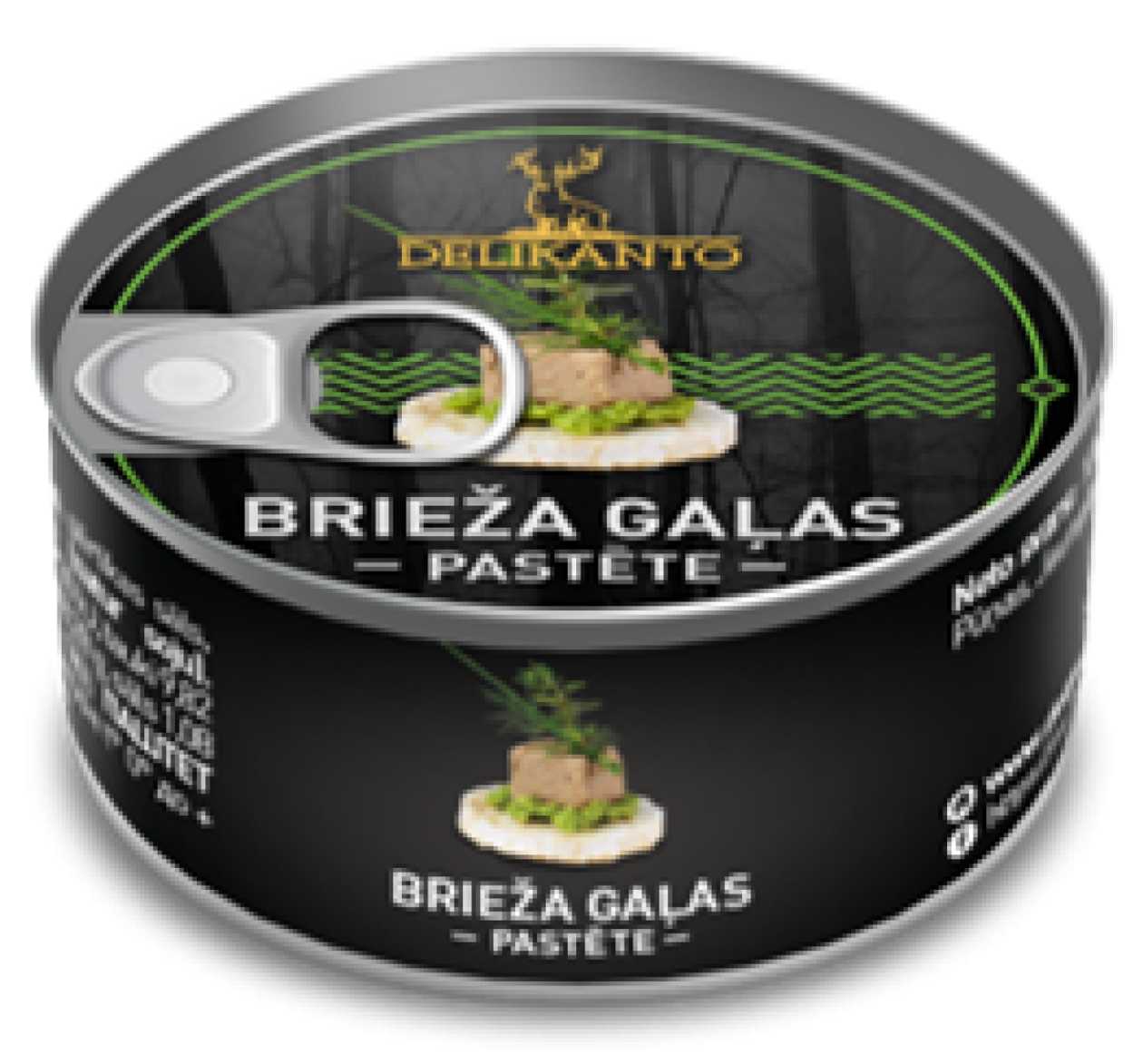 Brieža gaļas pastēte klasiskā, 100g