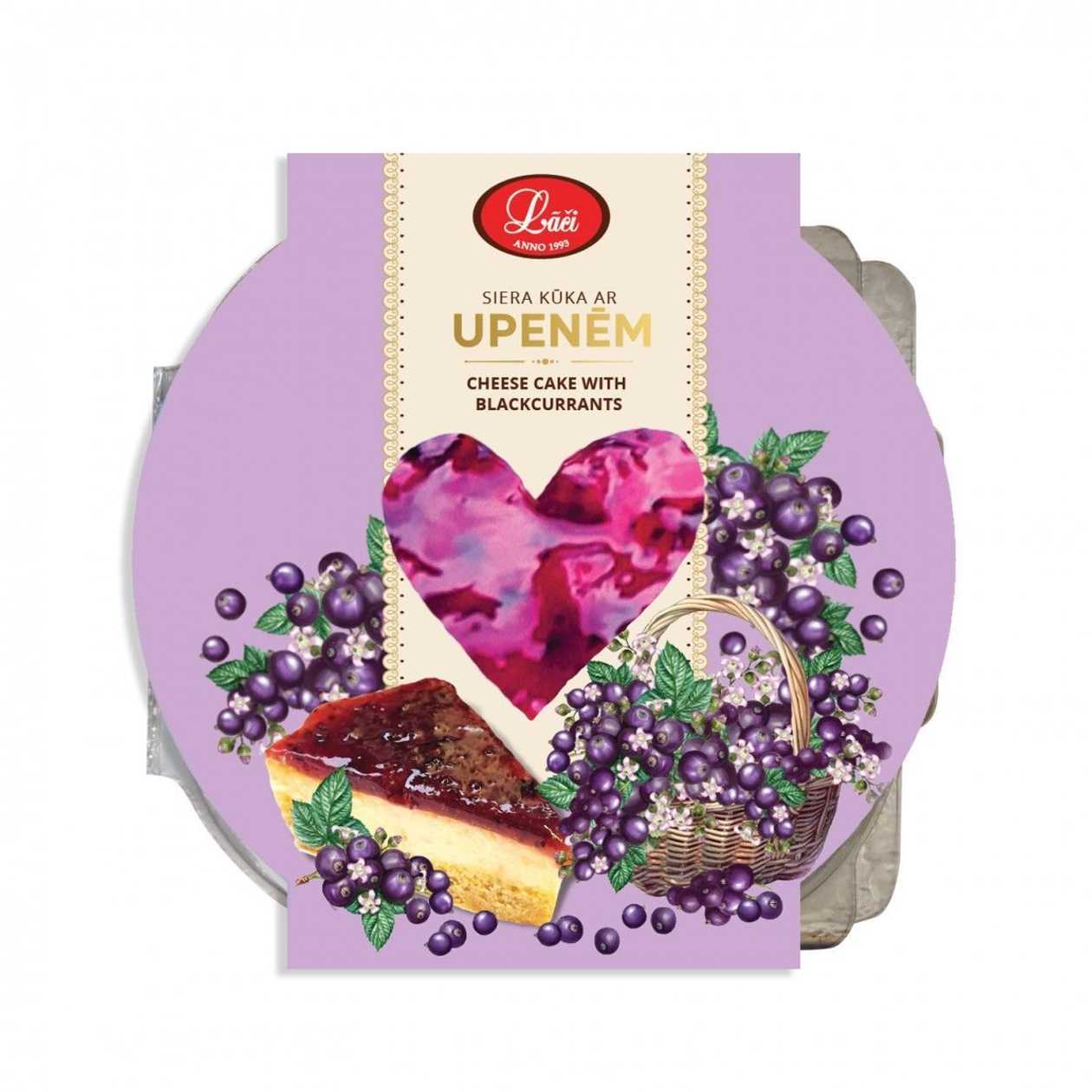 Siera kūka ar upenēm, 600g