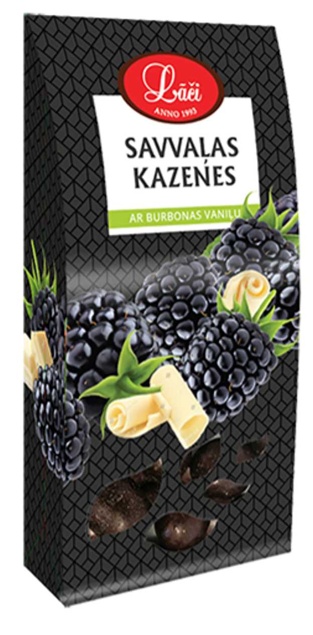 Kazenes baltajā šokolādē, 100g
