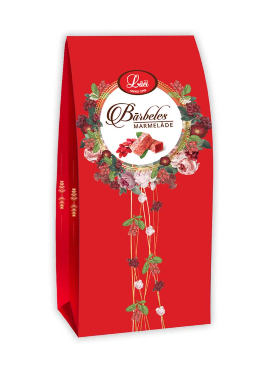 Konfektes "Marmelāde ar bārbeles garšu", 180g