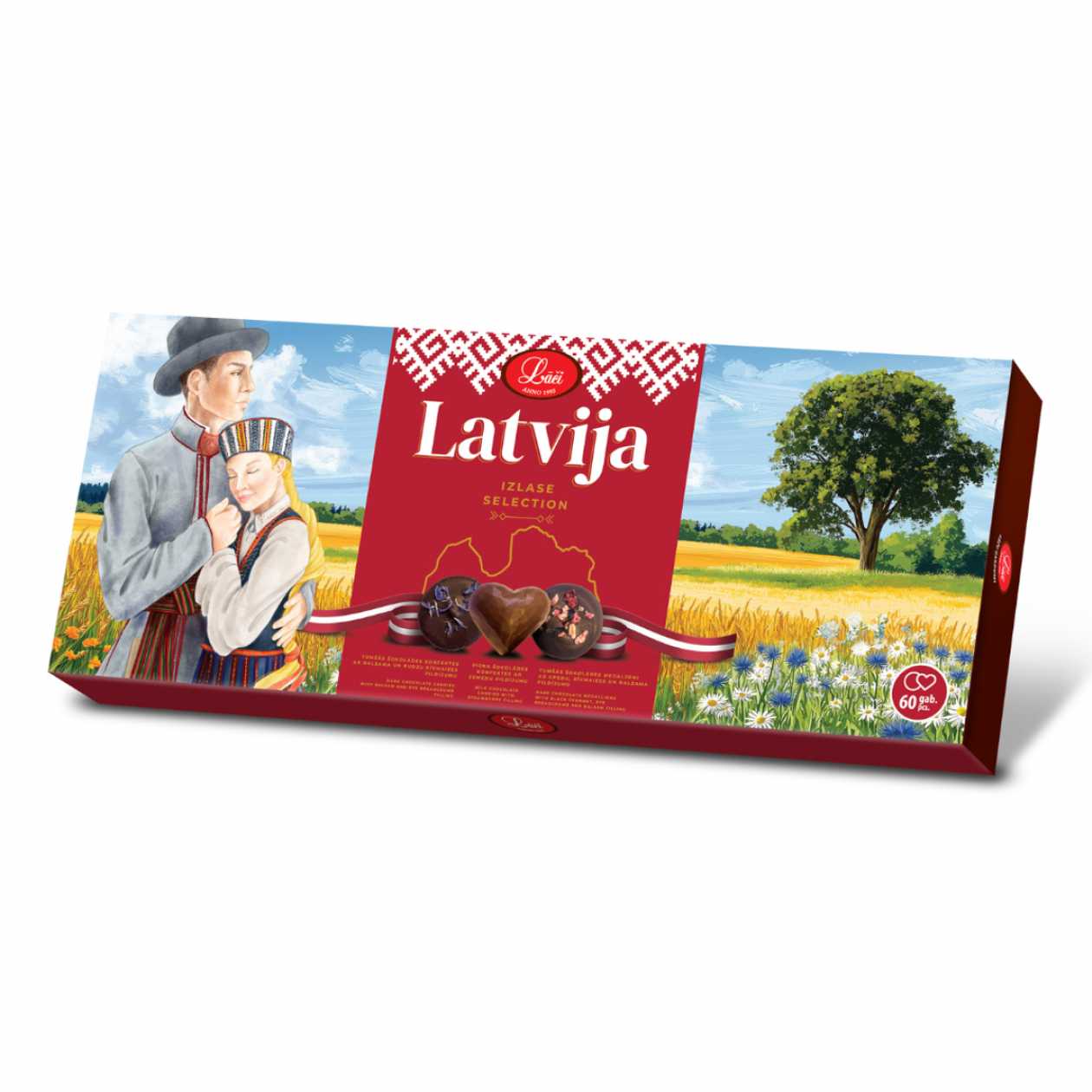 Šokolādes izlase "Latvija", 330g