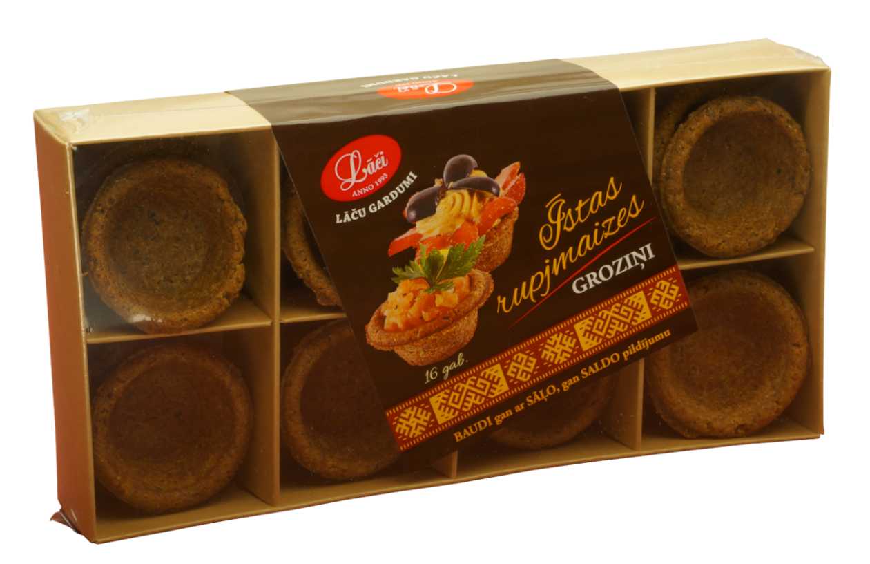 Īstas rupjmaizes groziņi, 115g