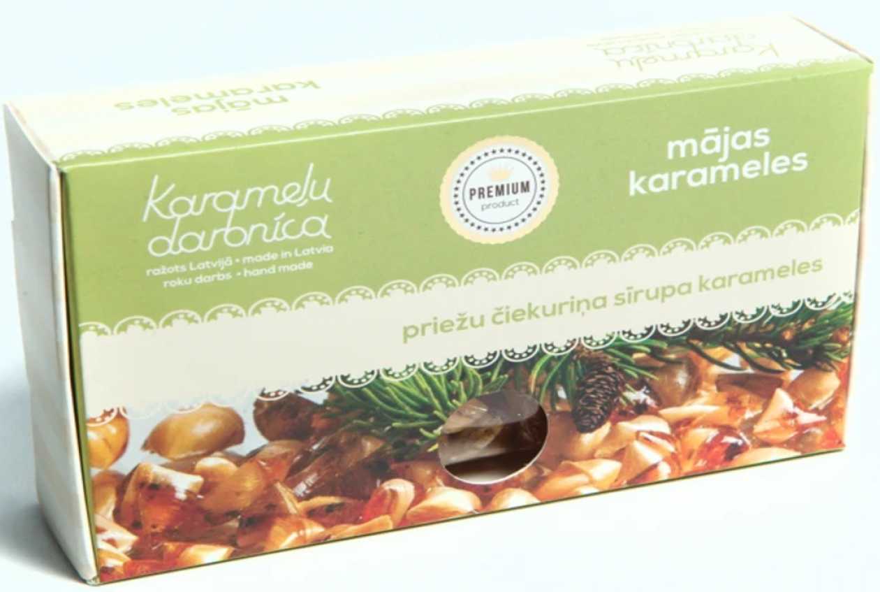 Priežu čiekuriņu sīrupa karameles, 90g