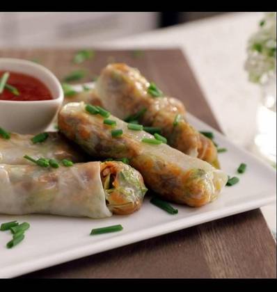 Beef Spring Rolls