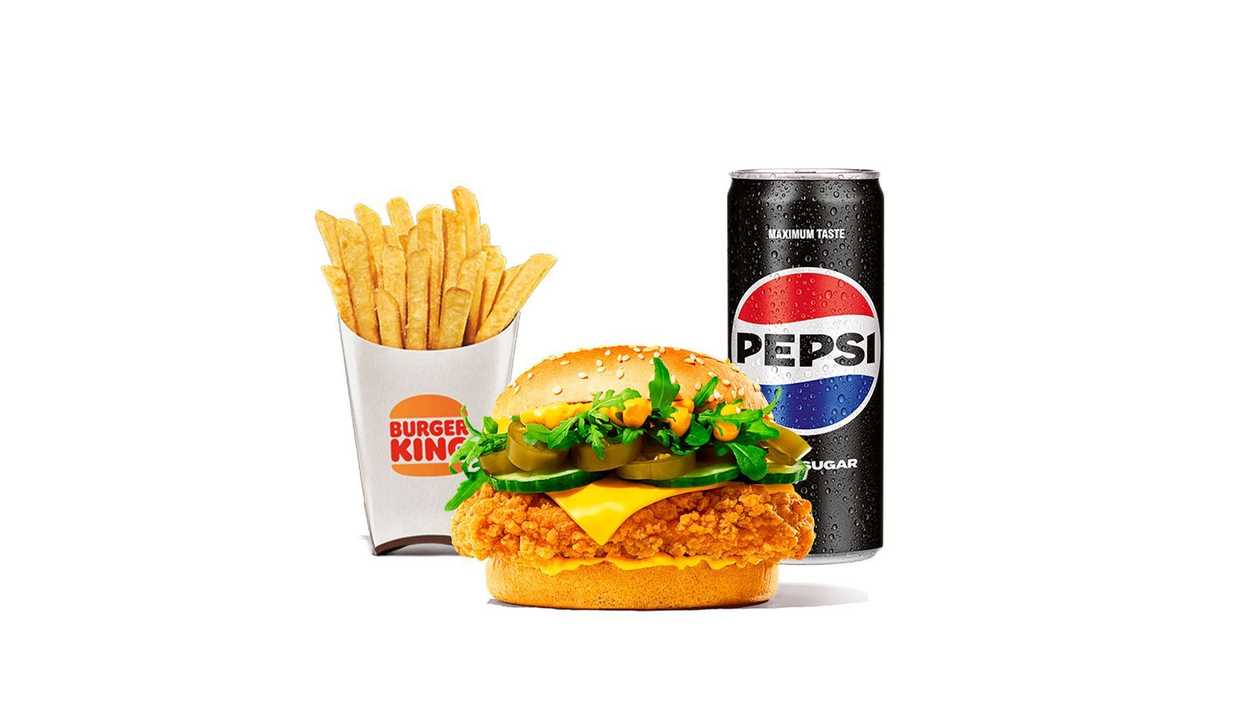 Chick'n Crunch Spicy Meal