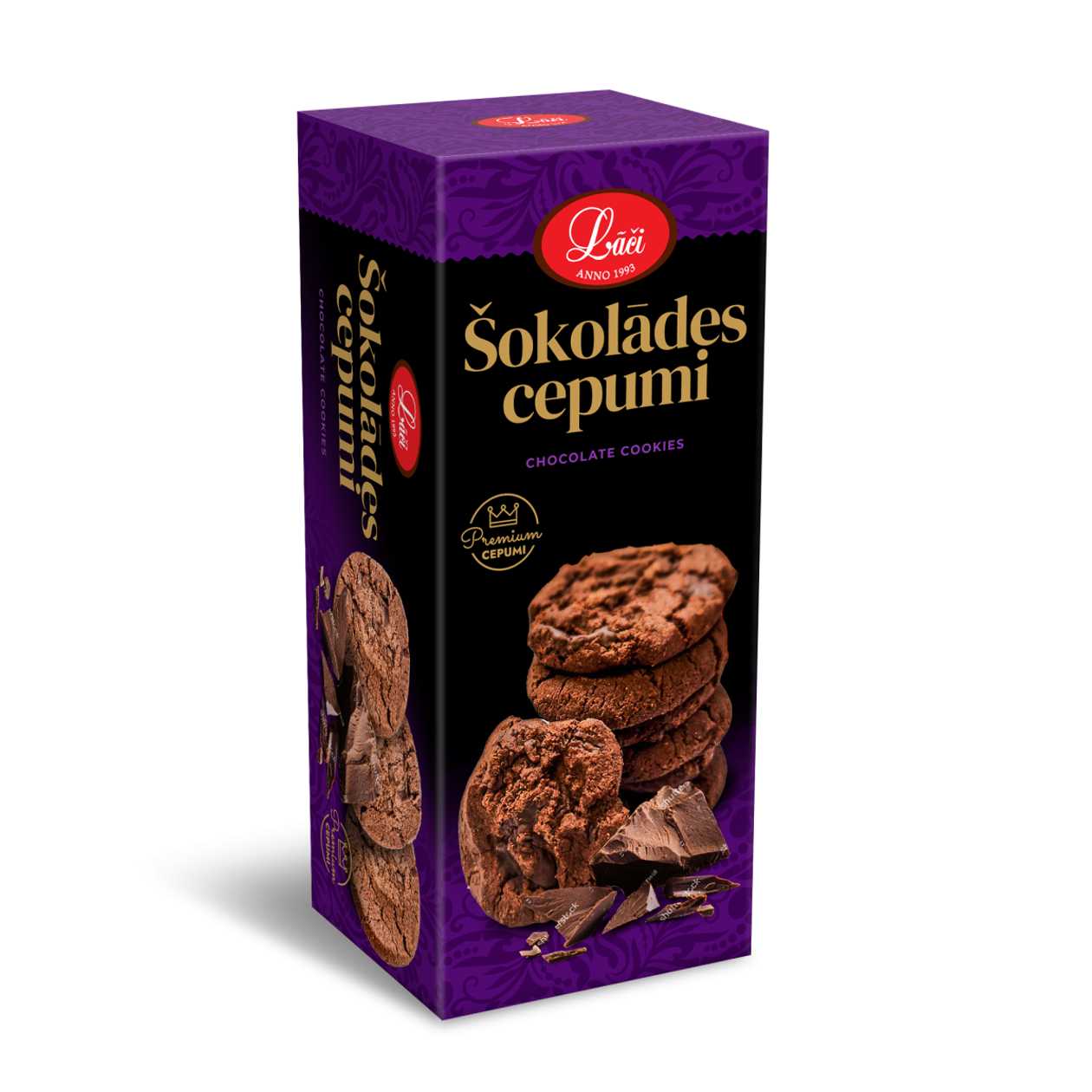 Šokolādes cepumi, 160g