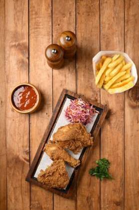 3 Piecer Crispy Fried Chicken Combo