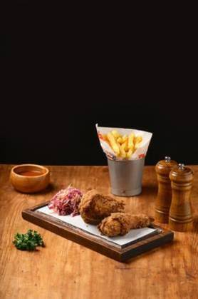 2 Piecer Crispy Fried Chicken Combo