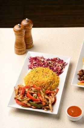 Rice & Chicken Stir-Fry