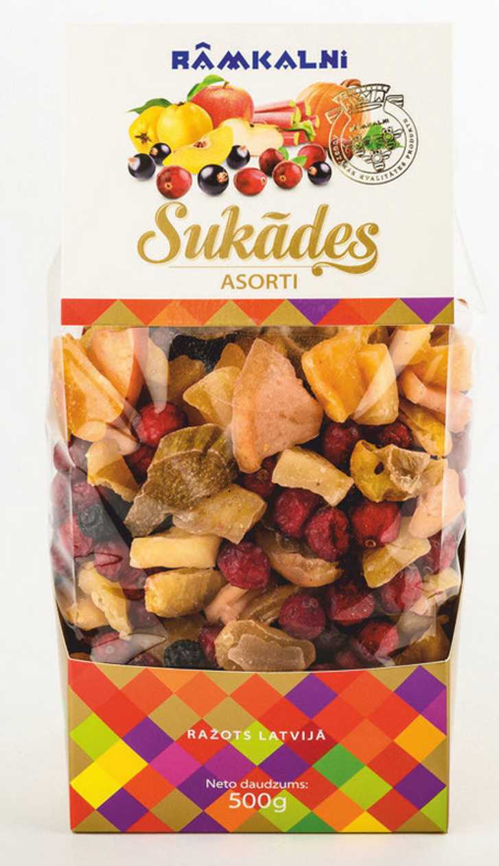 Sukādes Asorti, 500g