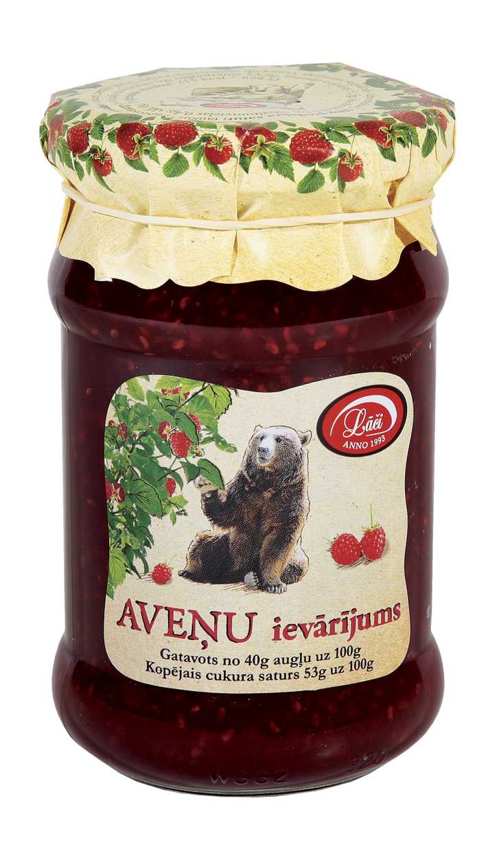 Aveņu ievārījums, 340g