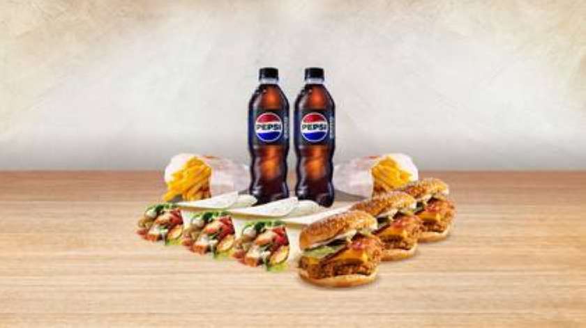 Sandwich Wrap Family or Office Deal