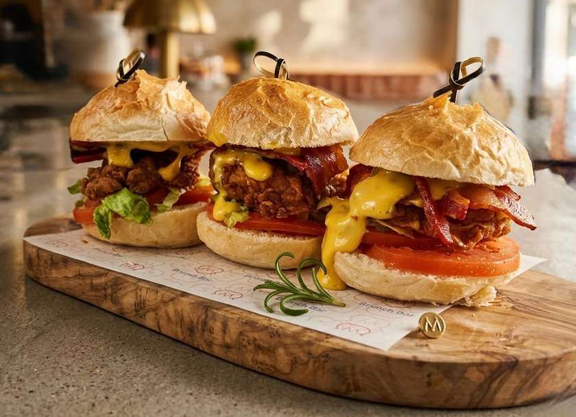 Honey Mustard BTL chicken Slider