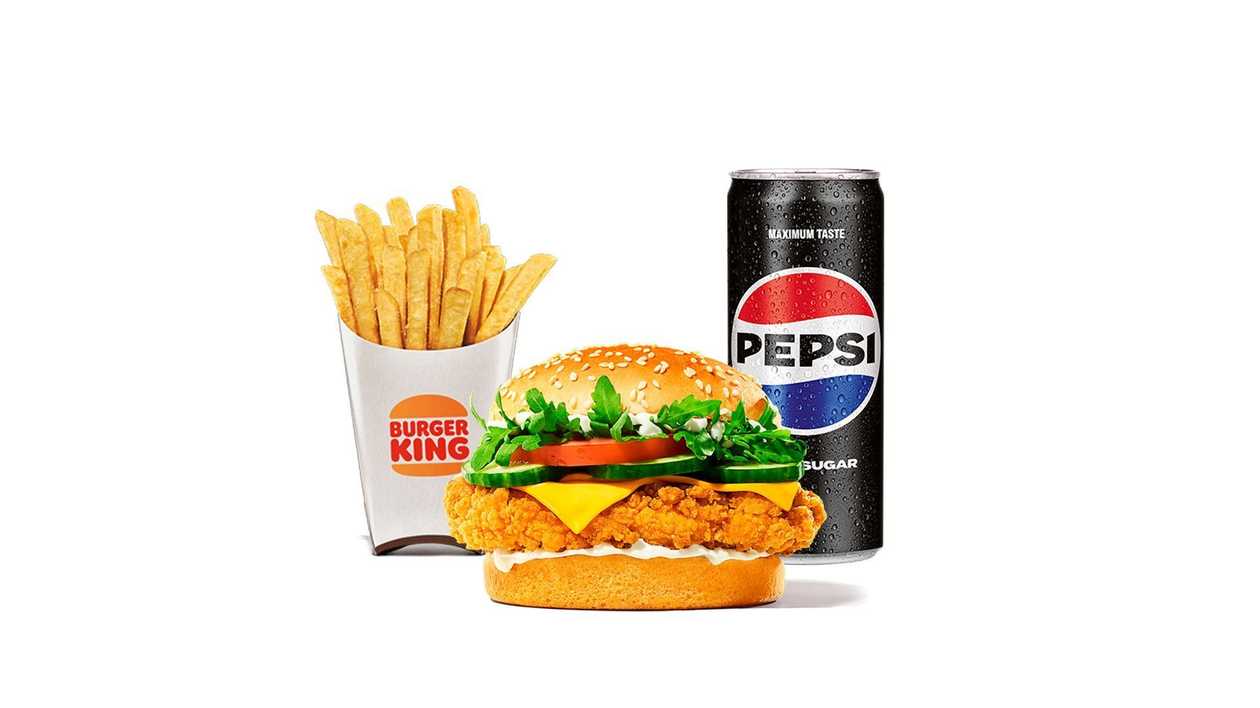 Chick'n Crunch Supreme Menu