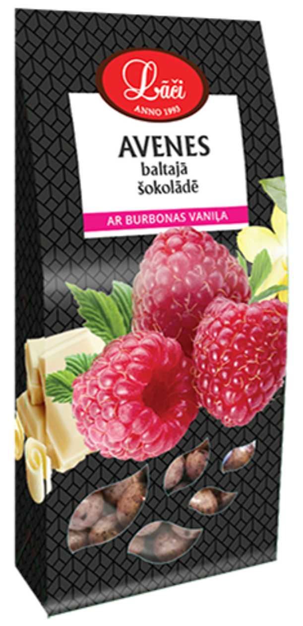 Avenes baltajā šokolādē, 100g