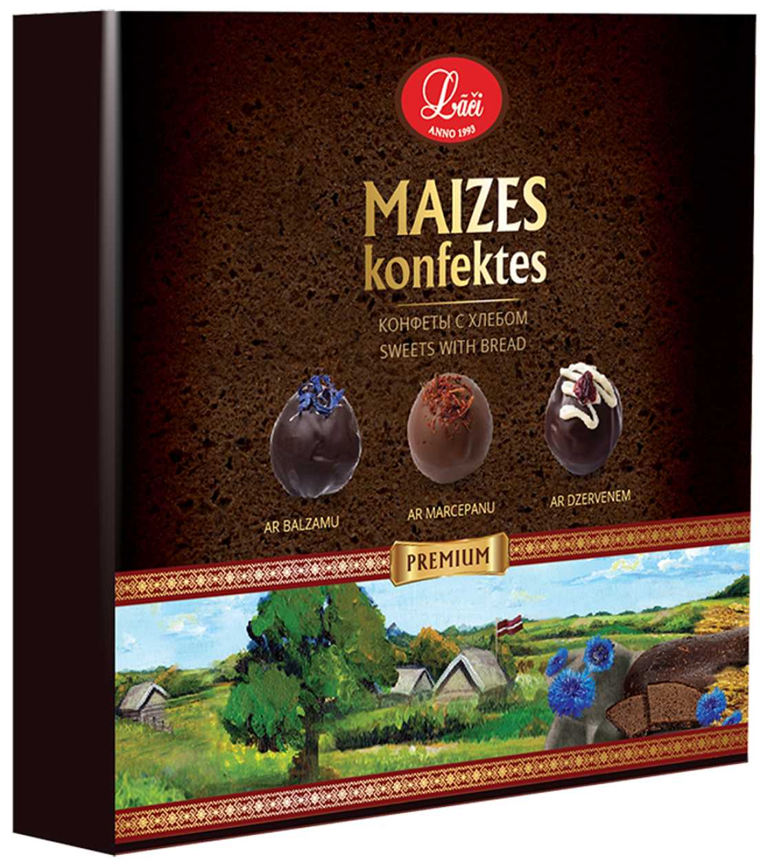 Maizes konfektes, 90g