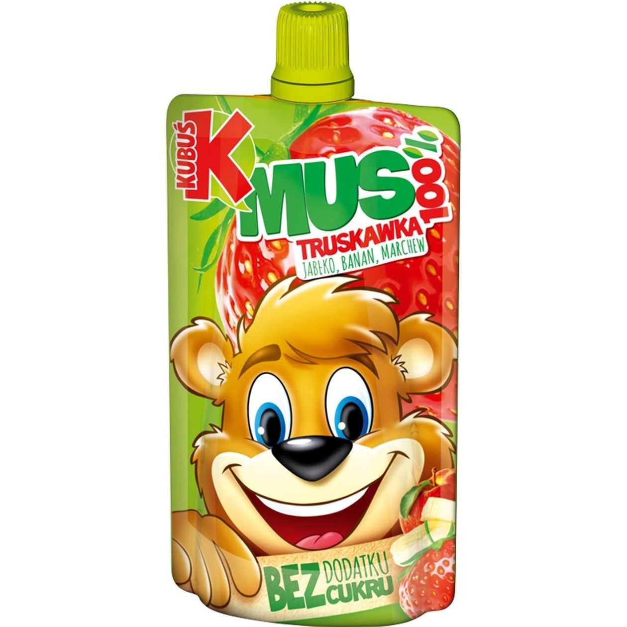 MUS MARCHEW TRUSKAWKA KUBUŚ 100ML