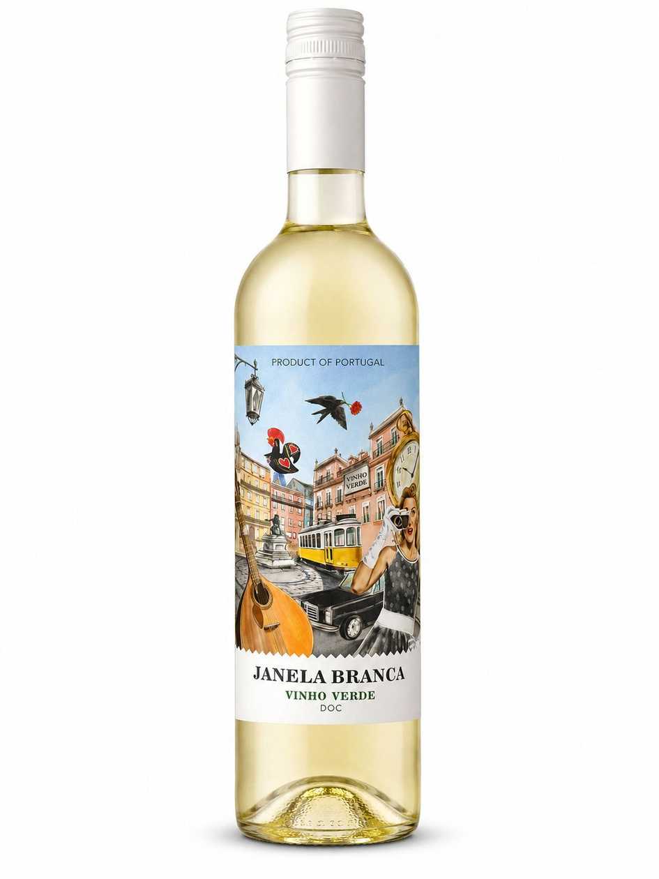 Sticla vin alb Vinho Verde Janela