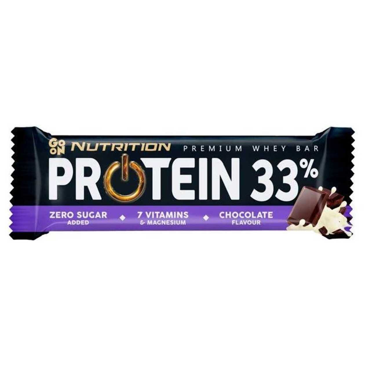 BATON NUTRITION PROTEIN BAR 33% CHOCOLATE GO ON 50G