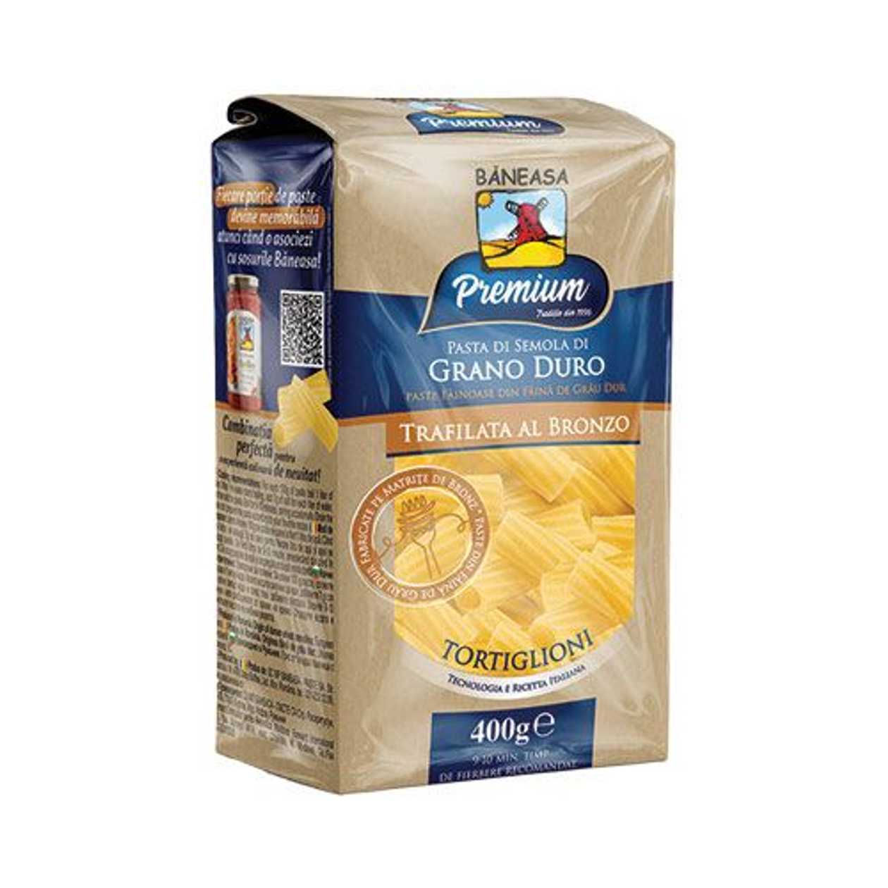 BANEASA PR TORTIGLIONI GRAU DUR 400G