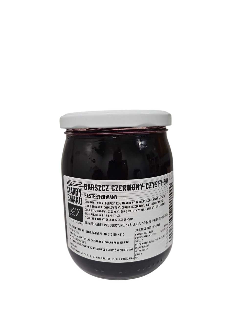 Barszcz czerwony 500ml BIO – SKARBY SMAKU