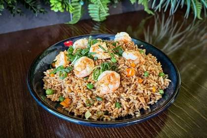 25. Fried Rice With Prawns