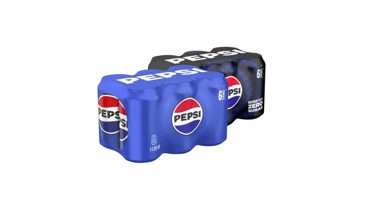 Pepsi 6vnt (2 skoniai) 0.33 l