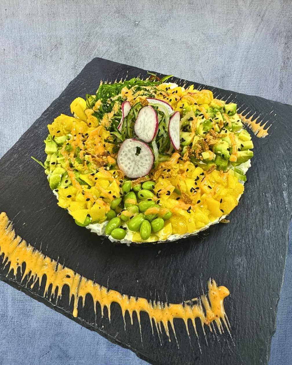 Veg Sushi Pizza - 18cm