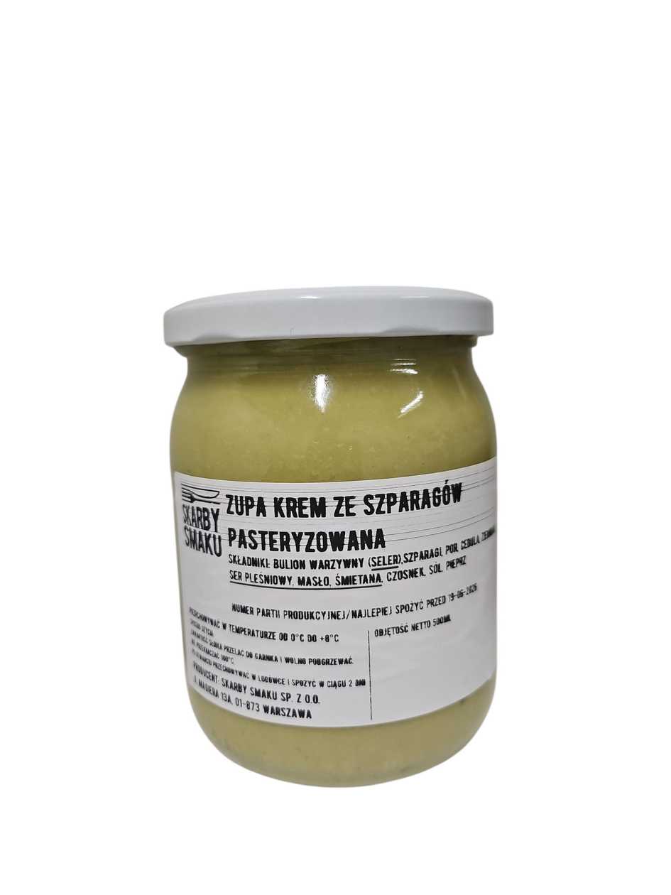 Zupa krem ze szparagów 500ml – Skarby Smaku