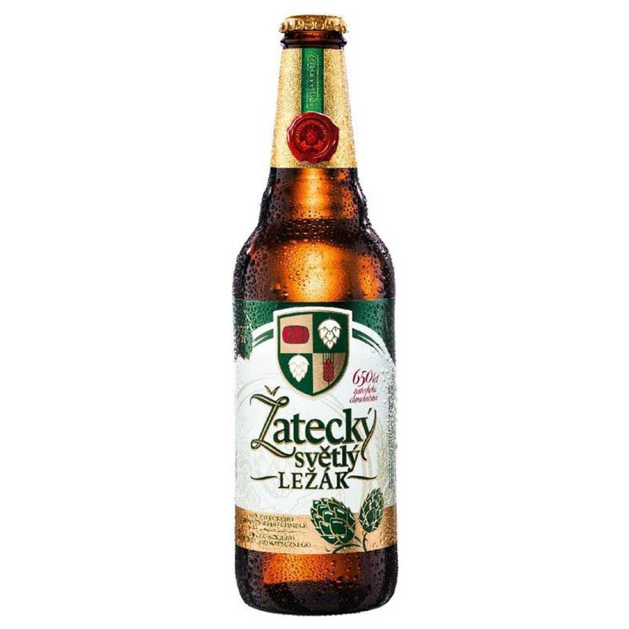 PIWO ZATECKY SVETLY LEZAK BUT. 0,5L