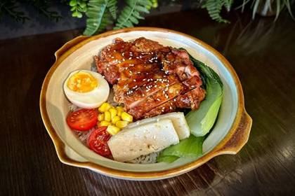 29. Rice Casserole With Fried Duck
